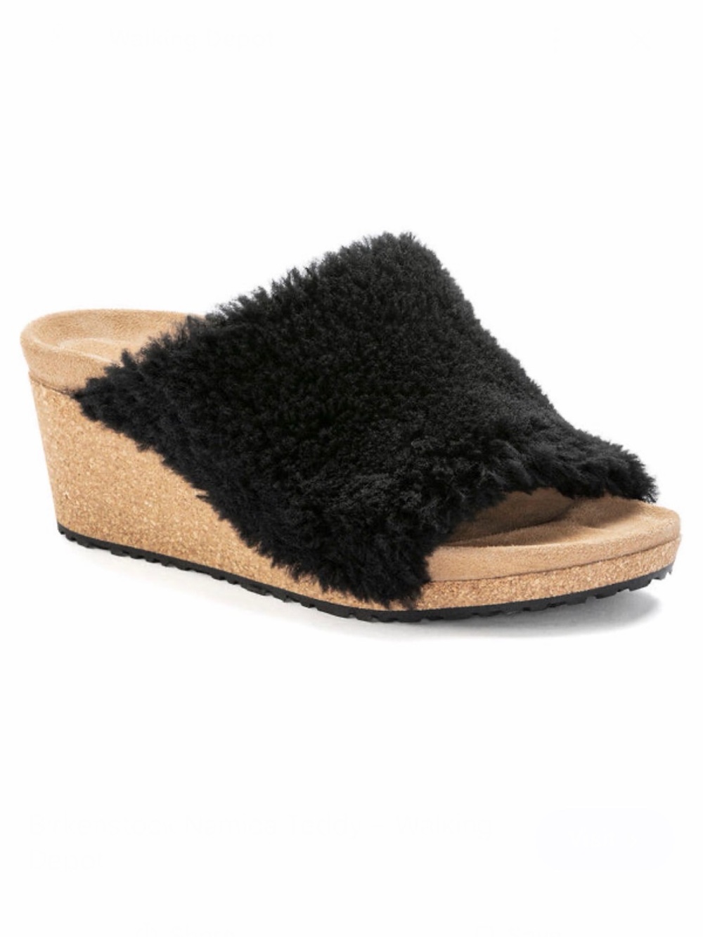 Birkenstock Papillio Namica Teddy wedge sandals size 5